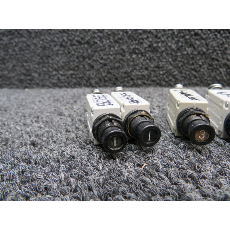 7274-2-1, 7277-2-3 Klixon Circuit Breaker (Set of 11)