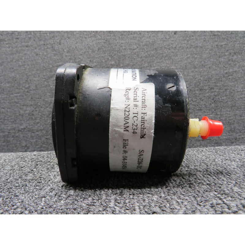 906D (Alt: 26-84051-5) Kollsman Dual Altimeter & Differential Pressure Indicator