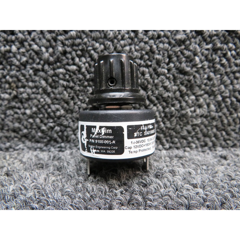 9100-001-A Seaton Engineering MaxDim Panel Dimmer Switch (12-36V) (12.5A)