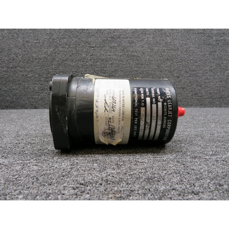 S-200-3 Gates Learjet Altimeter Indicator (Worn Face)