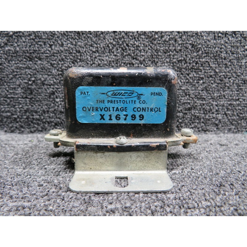 X16799 Prestolite Overvoltage Control Unit (Worn Paint) (Rusted Casing)