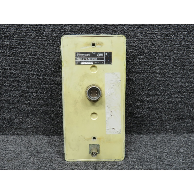 378 Stormscope Antenna with Modifications (Black, Worn Paint)