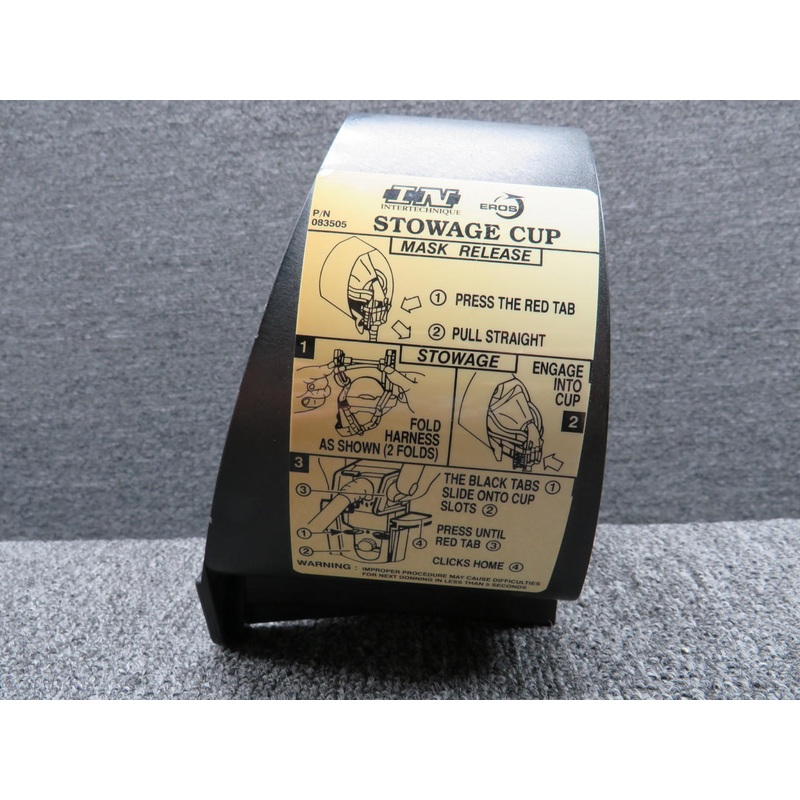 083505 (Alt: MXP-105) Eros Oxygen Mask Stowage Cup