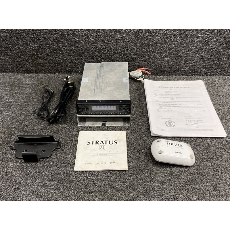 153510-000017 Stratus ESG ADS-B Out Transponder Radio with Tray, Antenna and STC
