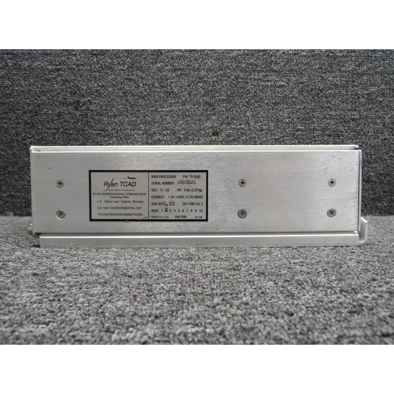 70-2000 Ryan TCAD 9900 Processor with Tray and Modifications