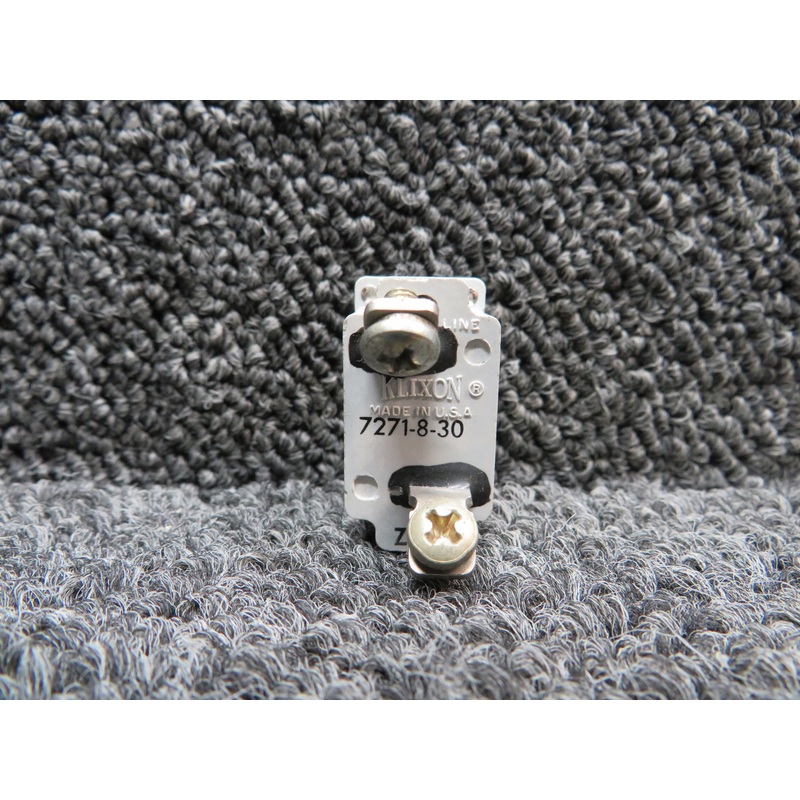 7271-8-30 Klixon Push Breaker Switch (Amps: 30)