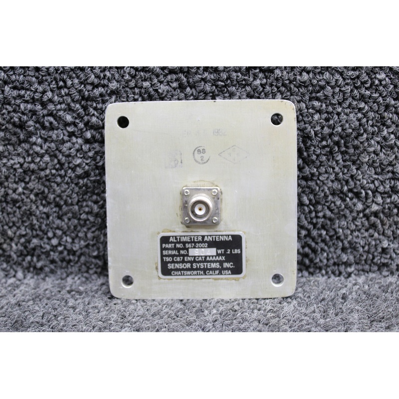 S67-2002 Sensor Systems Inc Altimeter Antenna