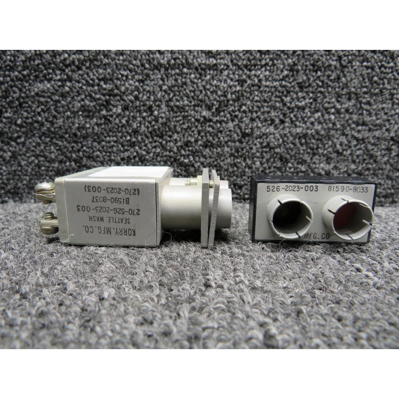 270-526-2023-003 Korry Pull Up Below Glideslope Annunciator Switch