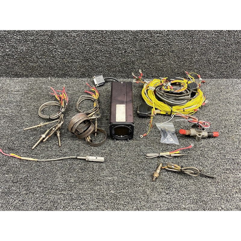 EGT-701-6C-A-F-R/M JP Instruments Engine Data Monitor System w EGT, CHT Probes
