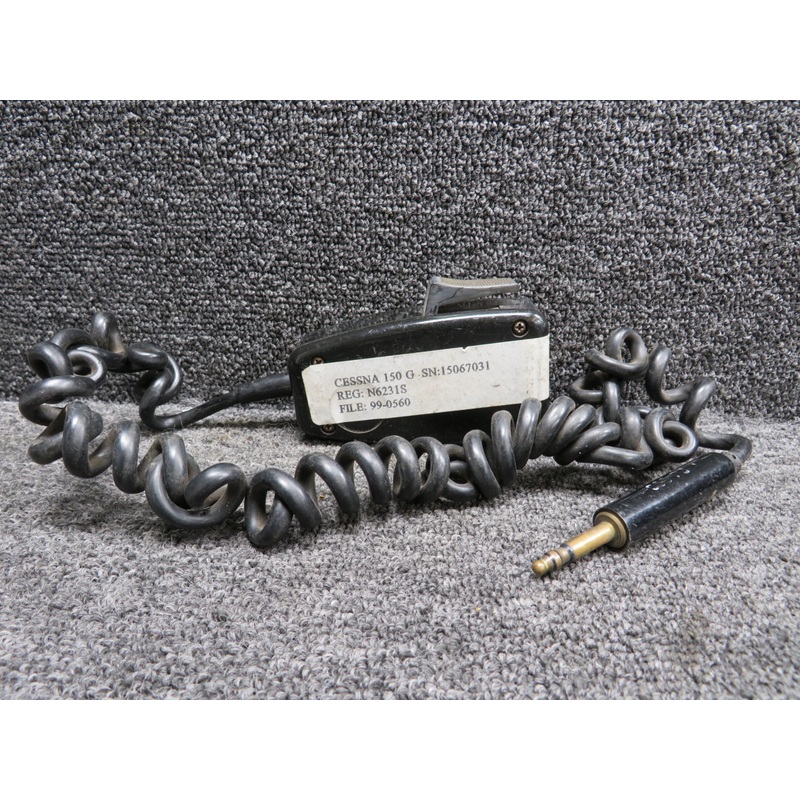 TEL-66T Telex Handheld Microphone (Straight Jack) (Unwound Cord)