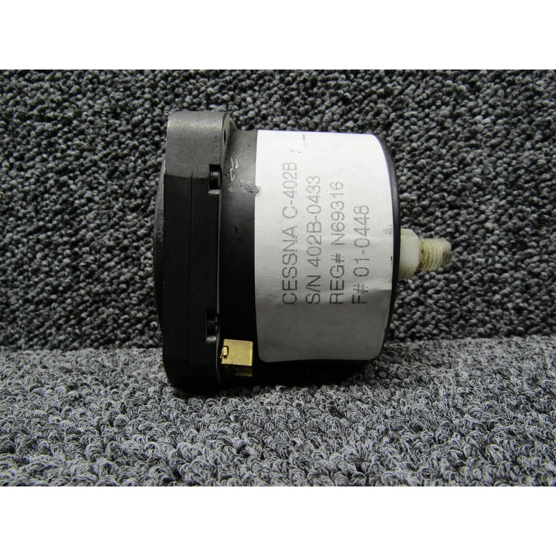 11050-SD (Alt: C661040-0201) Aeritalia Airspeed Indicator (Sunfaded)