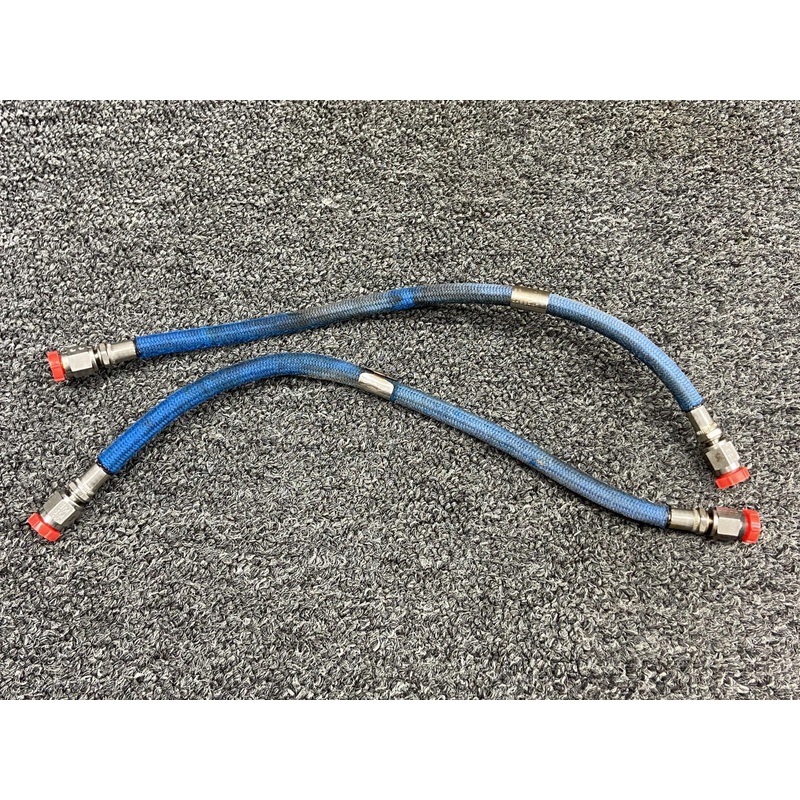 124K001-4CR0145 Stratoflex Hydraulic Brake Line Set of 2