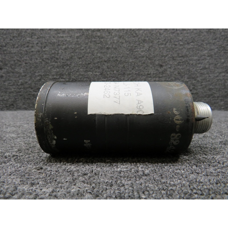 162B3H (Alt: 50-324288-1) Lewis Oil Temp Indicator (Worn, Chipped Paint) (28V)