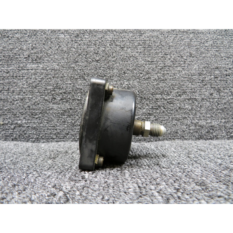 D-103 Northern Engraving AN5771-2A Oil Pressure Gauge (Worn Face, Cloudy Screen)