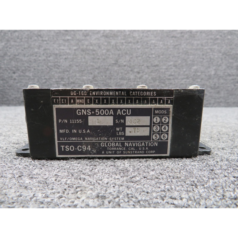 11155-1 Global Navigation GNS-500A Annunciator Coupler Unit