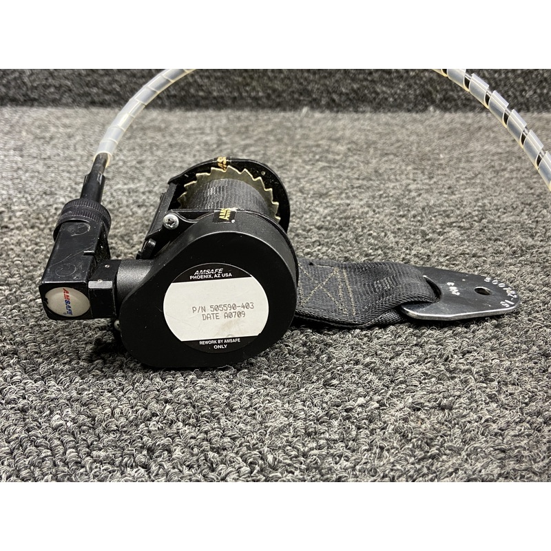 505590-403 Amsafe Inertia Seat Belt Reel Assembly with Secondary Stop