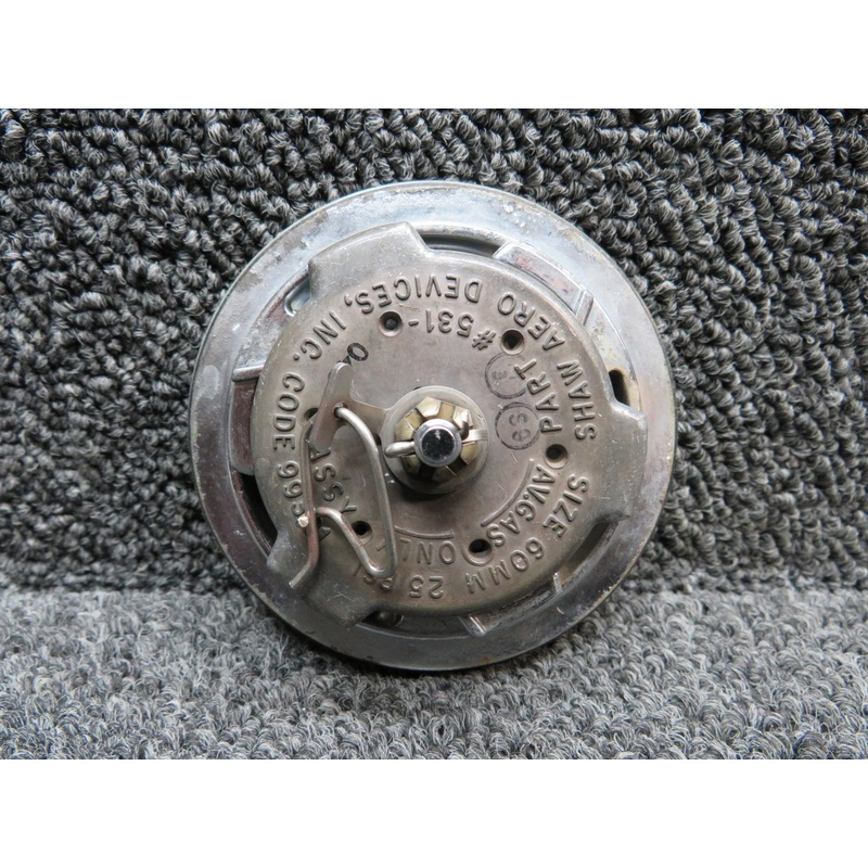 531-046 (Use: 36-380095-1) Shaw Aero Fuel Cap Assembly (Paint Chipping)