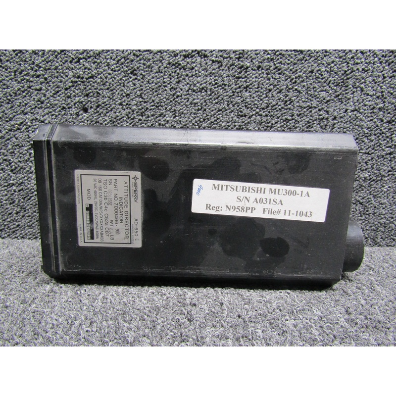 7000466-910 Sperry AD-650C Attitude Director Indicator with Modifications