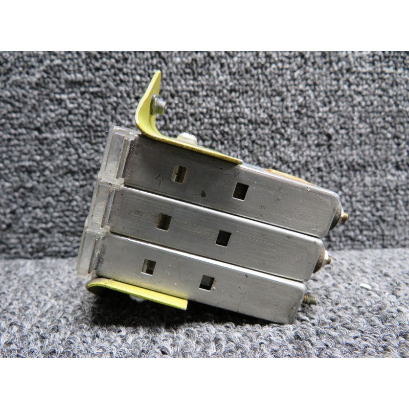 Weston Tri-Gauge Volts and Amps Indicator (No Data Plate)
