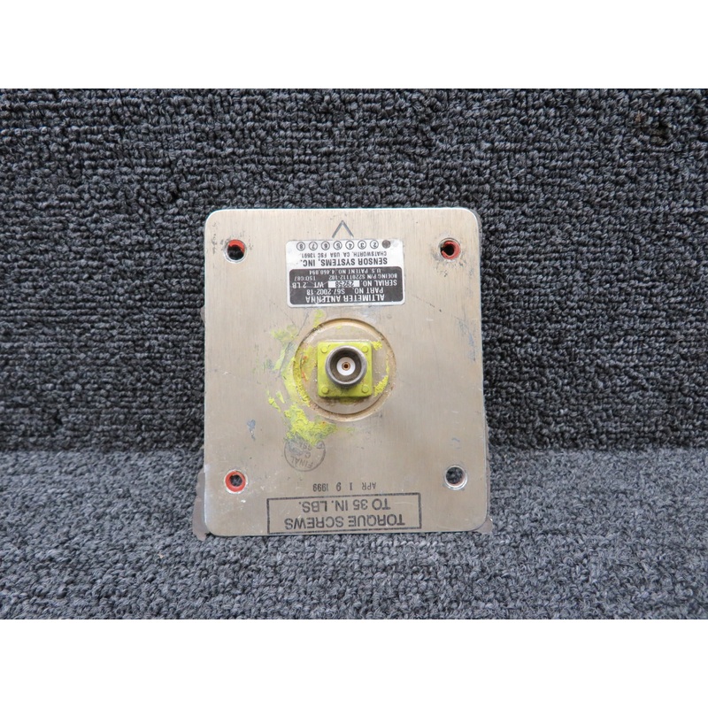 S67-2002-18 Sensor Systems Altimeter Antenna with Modifications
