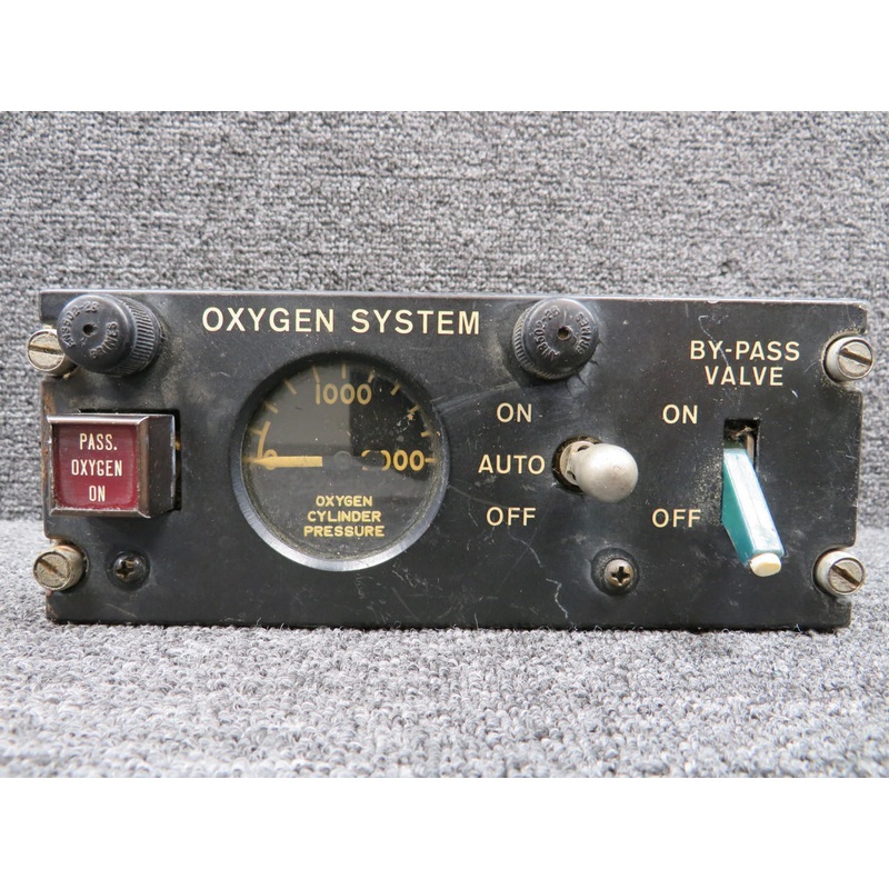 Israel 1124 Oxygen System Panel (Black)