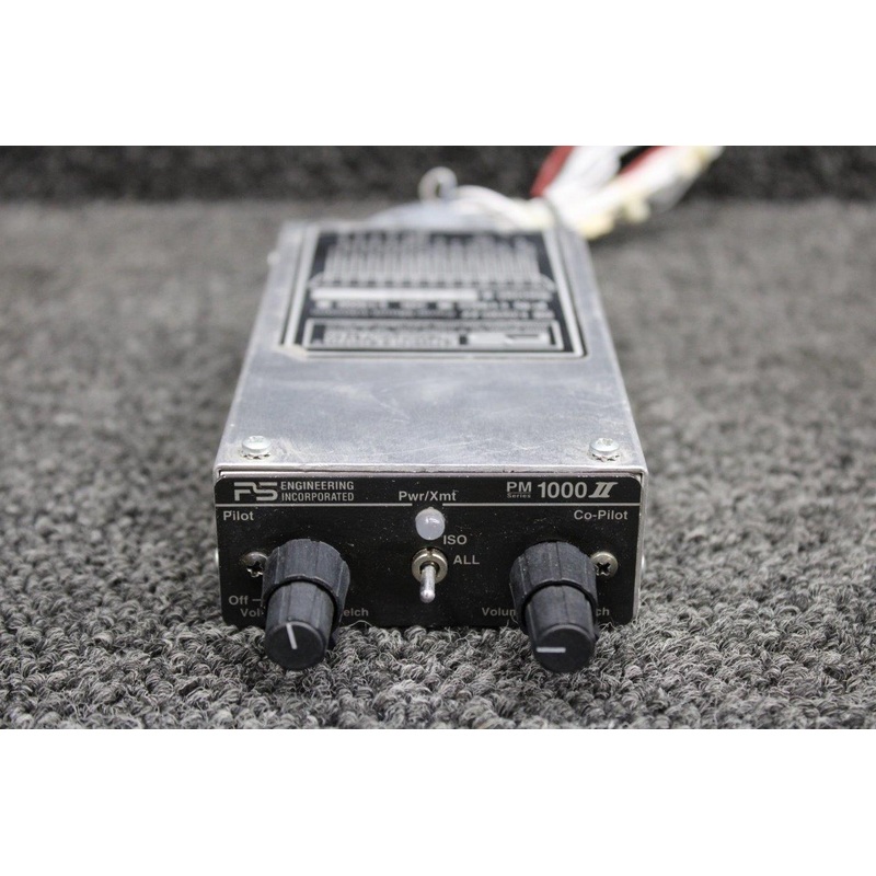 11902 PS Engineering PM-1000II Panel Mounted Intercom (Volts: 12-28)