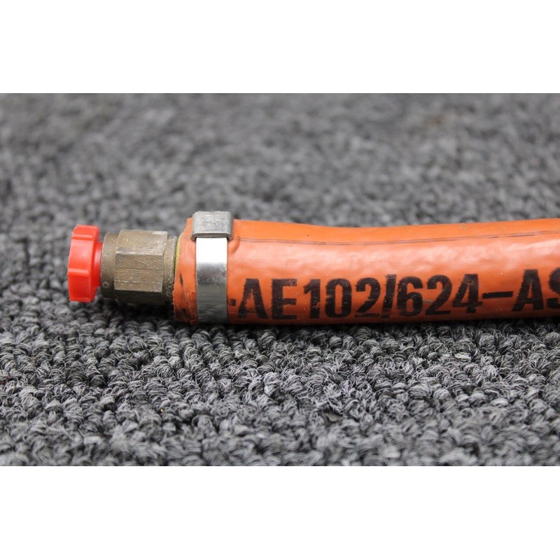 624000-4-0163 Aeroquip Oil Hose (Length: 16.375)