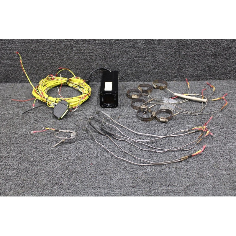 EGT-701-6C-OT-A-F JPI EDM-700 Engine Monitor Indicator with Harness and Probes