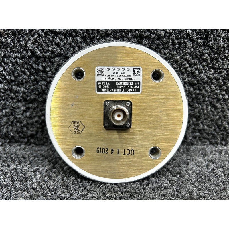 S67-1575-109 Sensor Systems Inc L1 GPS Iridium Antenna