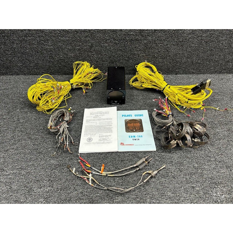 760000-6C JP Inst EDM-760 Engine Data Monitor Indicator with Harness and Probes