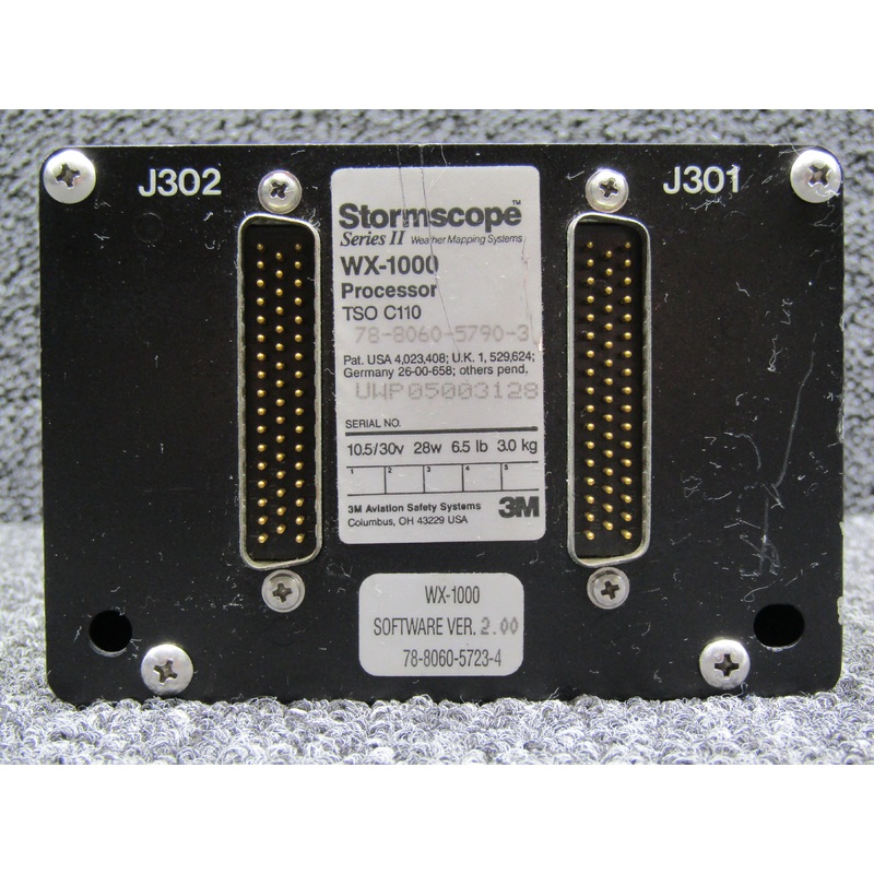 78-8060-5790-3 3M Stormscope WX-1000 Processor (Volts: 10-30)