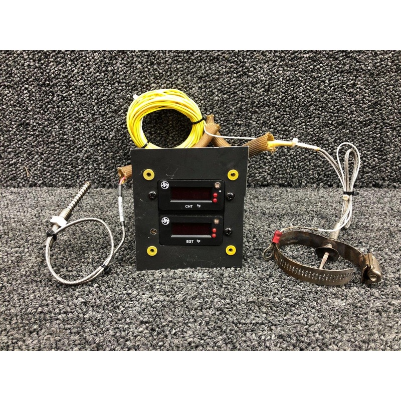 EGT-100-C, EGT-100-E JP Instruments EGT, CHT Indicator with Probes