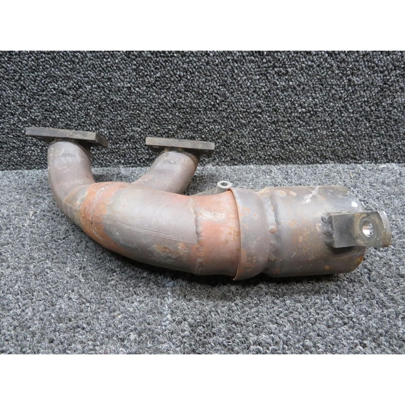 Glasflugel 304MS Exhaust Manifold Assembly w Probe Holes (Weld Repaired)