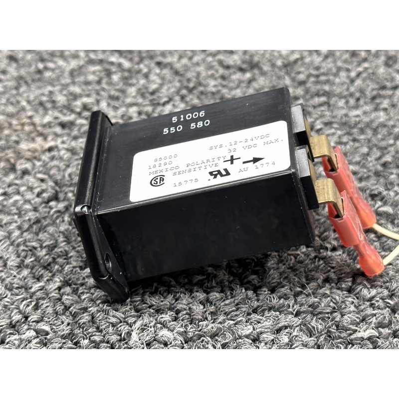 550-580 (Alt: 85000) Honeywell Quartz Hour Meter Indicator (Hours: 6,823.4)