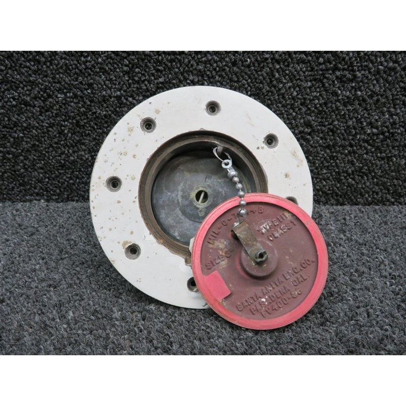 FV400-36 Santa Ana Engine Fuel Servicing Pressure Adapter w Cap
