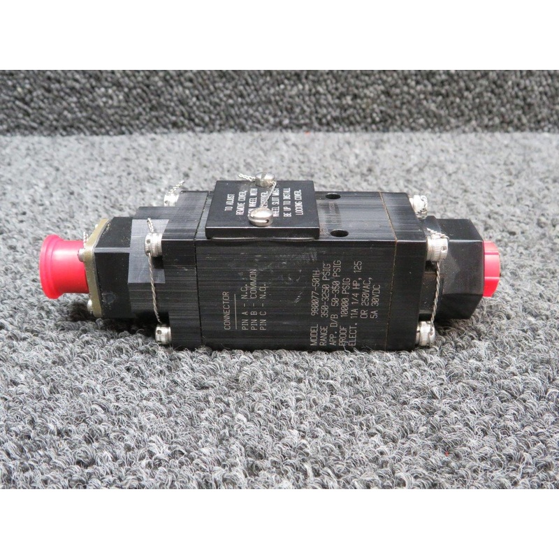 980077-501H Pressure Switches Inc. Aerostar Pressure Switch (New Old Stock)