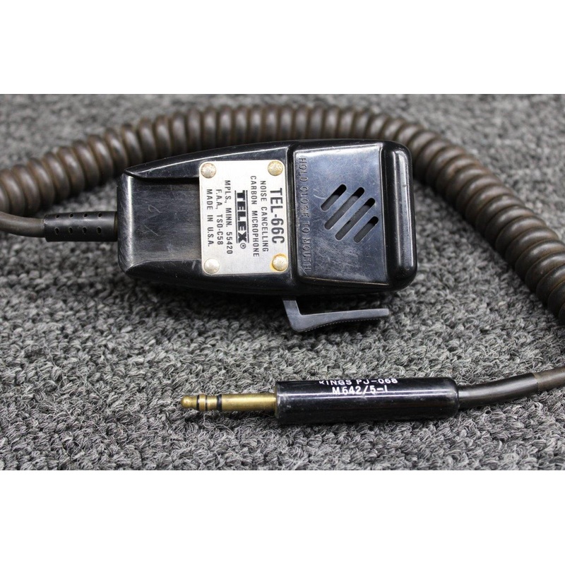 TEL-66C Telex Noise Cancelling Microphone