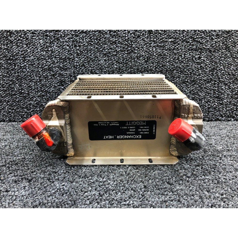10942A (Alt: C649-3) Lycoming IO-540-AE1A5 Meggitt Auxiliary Oil Cooler Assembly