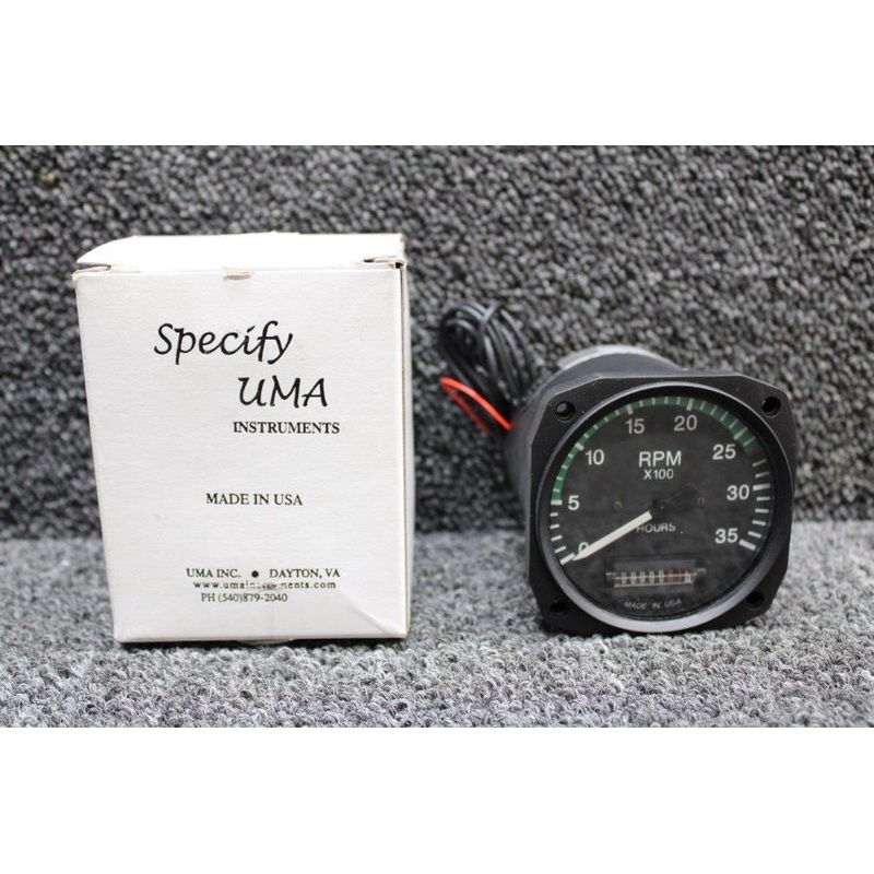 19-800-114 (Alt: TU-2596) UMA Tachometer (New Old Stock) (Core)