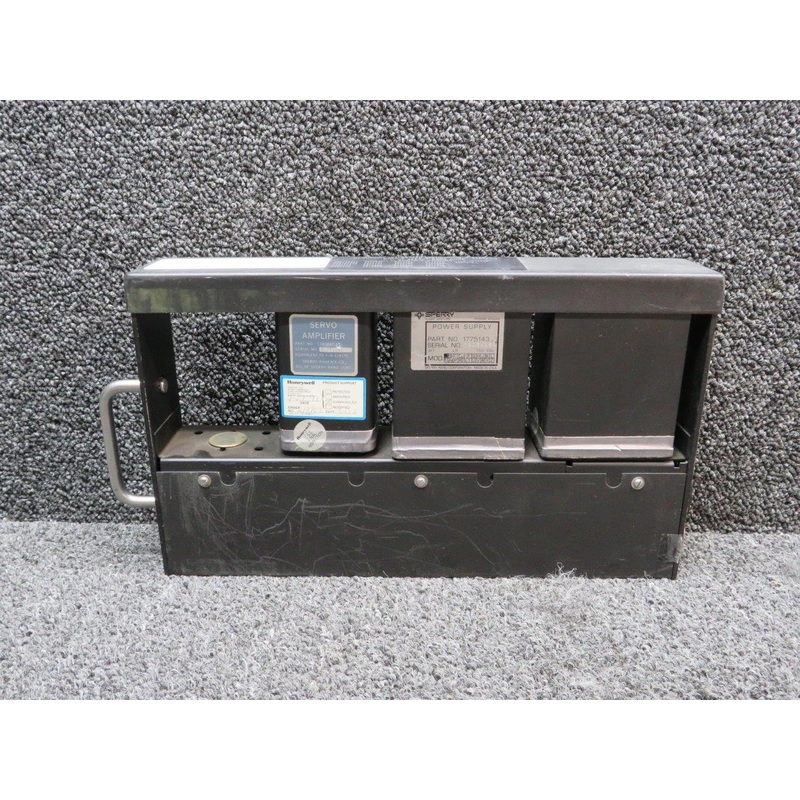 614937-10 Sperry Compass System Rack with Slaving Amp, Power Supply, Servo Amp