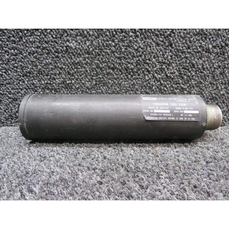 9910338-1 Ragen DSFF1785 Fuel Flow Indicator (Volts: 32) (Cracked Glass)