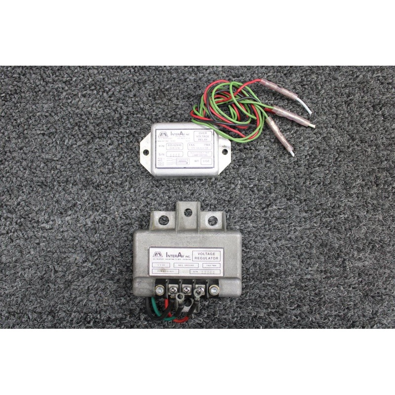 015-01237 InterAv Alternator Set with Voltage Relay and Regulator (12V) (50A)