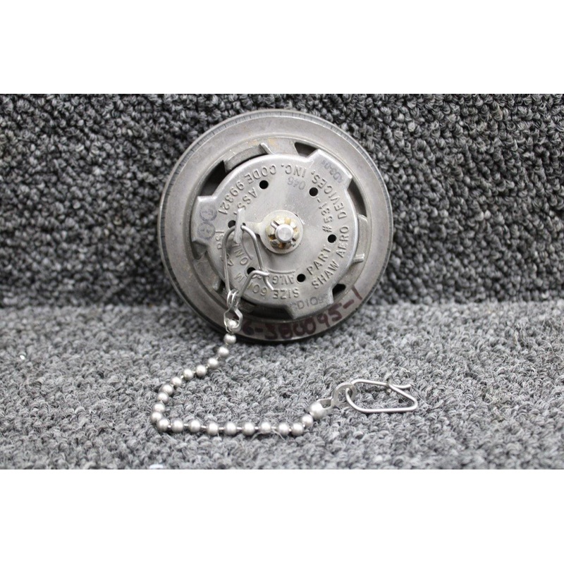 531-046 (Use: 36-380095-1) Shaw Aero Fuel Cap Assembly (White)