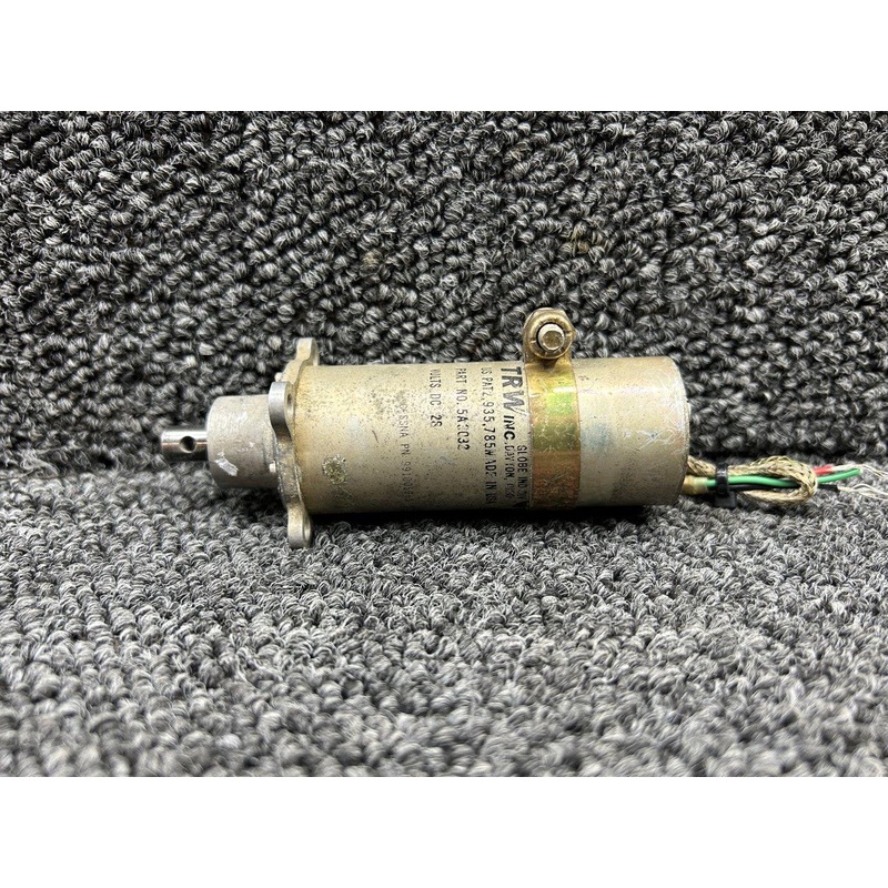 5A3032 (Use: 9910059-3) TRW Inc Flap Actuator Motor (Volts: 28)