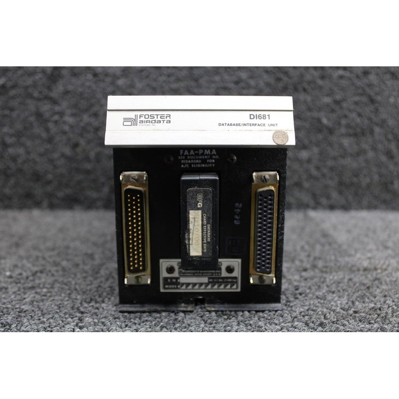 805D0570 Foster Airdata D1681 Database with Cartridge and Mods