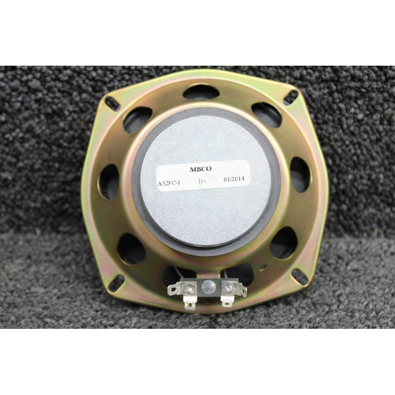 A52FC-1 (Alt: C596504-0101) Misco Flame Retardant Wide Range Speaker (5-1/4)