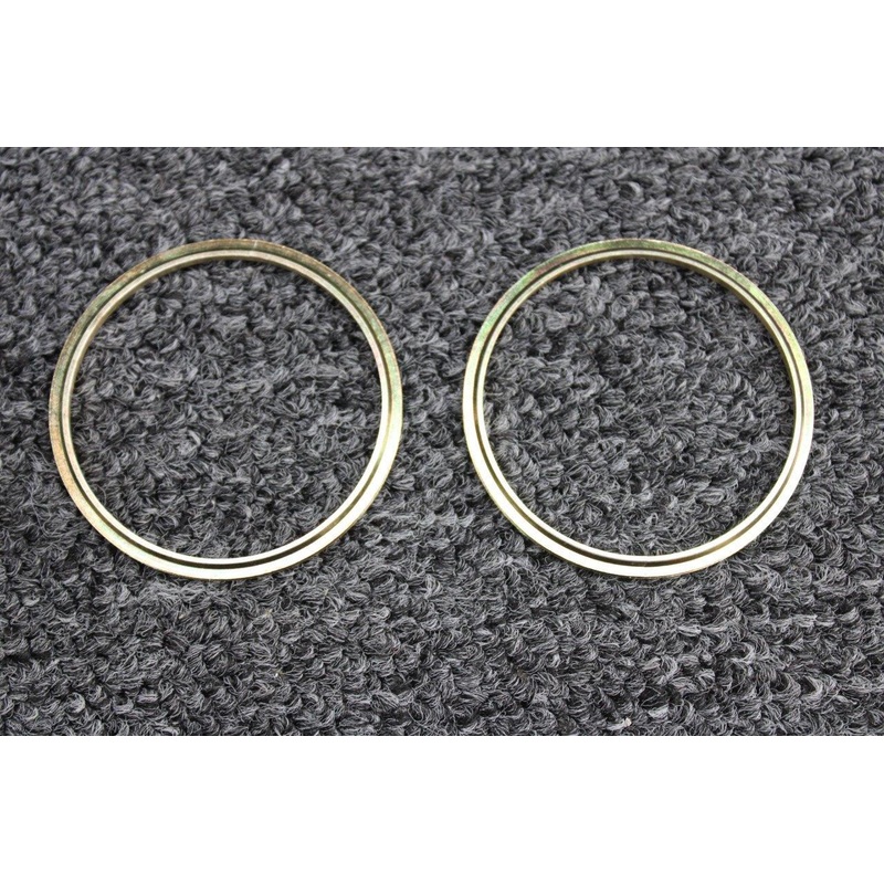 MS28776M2-23 Military Standard Brass Piston Rod Scraper Ring Set Of 2 (NOS)