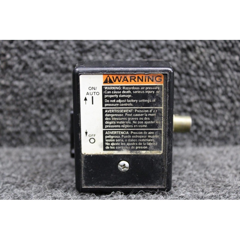 034-0108 Sanborn Hubbell Air Compressor Pressure Switch (Volts: 120 or 240)