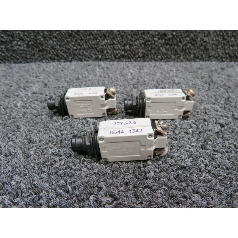 7277 Klixon Circuit Breaker Set