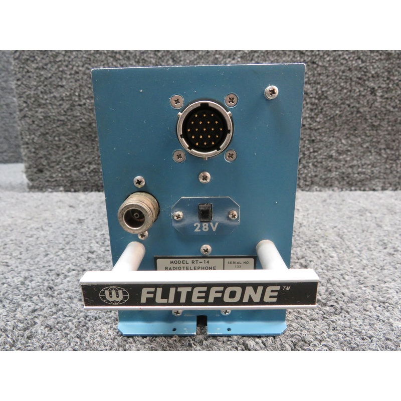 RT-14 Wulfsberg Electronics Flitefone Radio Telephone (Volts: 28)